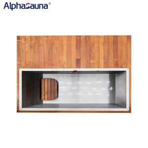 Enfriador de baño de hielo opcional Ozono Crculation Refrigeración por agua Gimnasio Bañera de hielo <span class=keywords><strong>Efecto</strong></span> de grano de <span class=keywords><strong>madera</strong></span> Remojo - Product Image 3