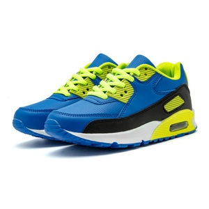 Chaussures de sport pour enfants, dessus synthétique, doublure en mesh, semelle extérieure en caoutchouc, semelle intermédiaire en EVA, coussin d'air, baskets de course pour garçons et filles - Product Image 2