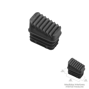 Oryx Terminale per Scala Posteriore in Alluminio, per 3-8 Gradini - Product Image 1