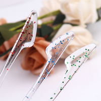 Brosse de nettoyage des bords CustomEdges, brosse à cheveux élégante pour bébé, brosse à cheveux pour le contrôle des bords, brosses en plastique pour perruques Lace