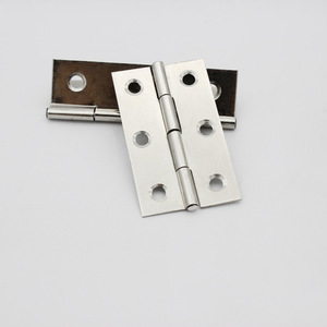 Stainless Steel <b>Hinge</b> 1.5 Inch Furniture <b>Hinge</b> Surface Mount Antirust Bright Finish Minimalist Design - Product Image 1