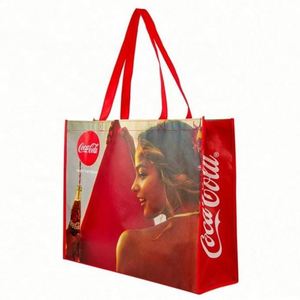 Sac fourre-tout réutilisable de luxe moyen format, sac de shopping en PP laminé non tissé - Product Image 6
