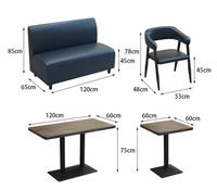 Tables et chaises de bar et de café pour snack-bar, burger, salon de thé, bistro musical, librairie