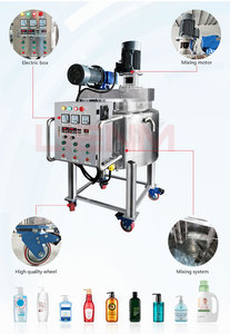 Réservoir de haute qualité double enveloppe en acier inoxydable réservoir de mélange chauffage électrique mélange saop <span class=keywords><strong>brender</strong></span> - Product Image 4