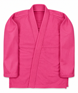 Uniforme de Jiu Jitsu Brasileño (BJJ) Rosa de Algodón Ecológico para Adultos Unisex, para Entrenamiento de Jiu Jitsu Brasileño y Práctica de Artes Marciales - Product Image 1