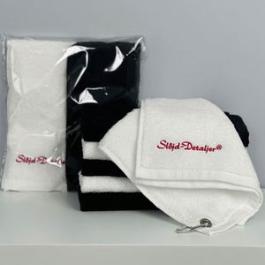 Customized Logo 100% Combed Cotton <b>Terry</b> <b>Towel</b> 600GSM Super Absorbency Solid Color Eco-Friendly Skin-Friendly Bath Hand <b>Towel</b> - Product Image 2