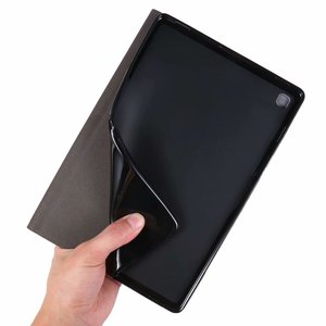 Étui à rabat horizontal texturé pour tablette <span class=keywords><strong>Samsung</strong></span> <span class=keywords><strong>Galaxy</strong></span> <span class=keywords><strong>Tab</strong></span> <span class=keywords><strong>S5E</strong></span> 10,5 pouces SM-T720 T725 avec emplacement pour cartes - Product Image 2