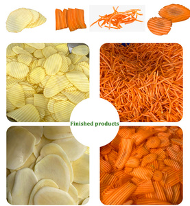 Công nghiệp sóng lớn đẻ cà rốt chip cắt nhỏ lát cà rốt Mozzarella khoai tây ly tâm cắt rau Shredder máy - Product Image 4