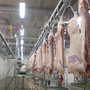 Tốt giao dịch lợn Lò mổ thiết bị giết mổ dòng treo băng tải hệ thống đường sắt cho Hog Lò mổ máy móc - Product Image 4