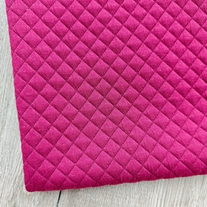 Chất Lượng Cao Ba Lớp Bánh Sandwich Scuba Jacquard Polyester Vải Đa Năng 3D Mô Hình Vuông Ấm Ngủ Cho Cô Gái Căng - Product Image 1