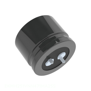 Condensateur à travers trou en aluminium 470uF 20% 250V SNAP TH EKMH251VNN471MA25S – Distributeur agréé - Product Image 1