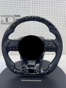 พวงมาลัยคาร์บอนไฟเบอร์ฟอร์จ สำหรับรถยนต์โตโยต้าแลนด์ครุยเซอร์ LC200 LC300 ปราโด ไฮลักซ์ LC79 LC70 FJ70 FJ79 FJ200  ดัดแปลงให้เข้ากับ GR86 - Product Image 3