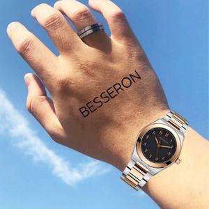 Nuevo Reloj Árabe 2023 con Movimiento de Cuarzo Japonés, Revestimiento de Zafiro, Resistente al Agua, Espejo Pulido, Acero Inoxidable, Logotipo OEM/ODM, Reloj de Lujo para Hombre - Product Image 6