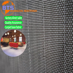 방수 PP 직조 천 지면 덮개 평직 카펫 베이스 원단 폴리프로필렌 섬유로 제작 - Product Image 3
