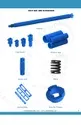 Ashok Industries Kelly Pin Steel <b>Drill</b> Connection High Strength Durable Precision Engineered Rust Resistant 6000 Working - Product Image 4