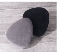 Puff Bedak Ukuran Besar Lalasis, Spons Makeup Besar, Label Pribadi, Puff Bedak Tabur Beludru Lembut