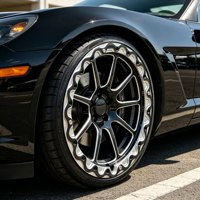 Jantes forgées Bku 5x120.65 de 18, 19 et 20 pouces, jantes en alliage Beadlock pour course de dragster, pour Chevrolet Corvette C6 C5 C7 C8 C4 ZR1 Z06