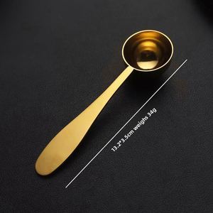 Premium Quality Custom Logo 304 Stainless Steel Spoon Mini 2.5ml 5ml Matcha Teaspoon <b>Coffee</b> Scoop Measuring Spoons - Product Image 6
