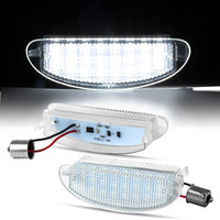 Lumière durable de plaque d'immatriculation de LED pour Renault Twingo Clio imperméable facile à installer accessoires de voiture
