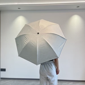 <span class=keywords><strong>Parapluie</strong></span> manuel de luxe 23 pouces à 8 baleines en alliage de fer, pliable en 3 sections, avec impression de logo personnalisé, idéal pour les cadeaux d'affaires, fabriqué en Chine - Product Image 1