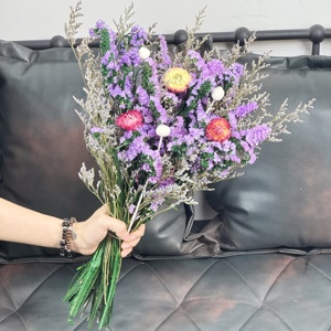 Décoration et fournitures de mariage : Bouquet de fleurs préservées, arrangement floral artisanal éternel en vase, cadeaux personnalisés pour la fête des mères et la mariée (DIY) - Product Image 3