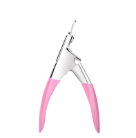 Vente chaude meilleur prix U En Forme de Bord Français Ongle Cutter Manucure Faux Nail Art Clipper/ Cutter/Pince/Ciseaux/Trimmer