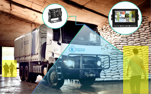 Camión Detección de punto ciego Peatón Vehículo Advertir DVR Carretilla elevadora Autobús AI Monitor Sistema de cámara - Product Image 3