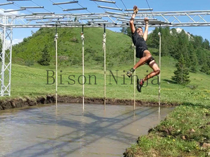 Cargo Net Leo Lên Ngoài Trời Spartan Đua Với Giàn Nhôm Cấu Trúc - Product Image 4