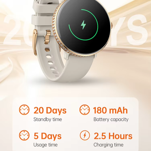 Nuevos Modelos 2025 Reloj Inteligente para Mujer S76 Pantalla HD AMOLED Resistente al Agua IP67 Función de Brújula Magnética Fabricante de Relojes Inteligentes OEM - Product Image 3
