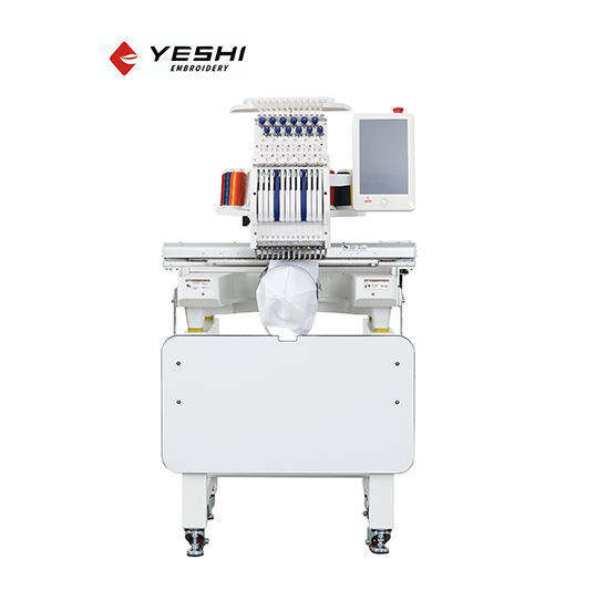 Yeshi Latest Single Head 9/12/15 Needles Flat T-shirt Hat Single Head Embroidery Machines Computerized Embroidery Machine