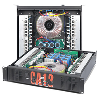 Amplificateur 2 canaux 1350 Watts CA12, amplificateur de puissance professionnel, amplificateur de puissance pour enceintes 2*1350W, équipement audio
