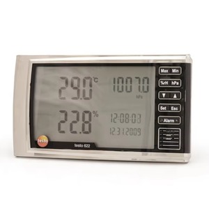 เครื่องวัดอุณหภูมิและความชื้นแบบดั้งเดิมของเยอรมนี Testo 622 สำหรับตรวจสอบอากาศรอบข้างเพื่อการใช้งานในห้องปฏิบัติการ หมายเลขสั่งซื้อ 0560 6220 - Product Image 1