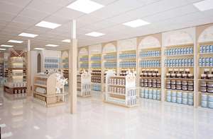 Conception d'intérieur <span class=keywords><strong>de</strong></span> <span class=keywords><strong>boutique</strong></span> pour bébés sur mesure, étagères <span class=keywords><strong>de</strong></span> vente au détail modernes et <span class=keywords><strong>comptoir</strong></span> <span class=keywords><strong>de</strong></span> caisse pour magasin <span class=keywords><strong>de</strong></span> produits pour bébés, solution clé en main - Product Image 5