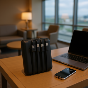 Batería Externa Portátil de 10000mAh, Cargador de Viaje con Entrada USB Tipo-C Universal y Protección Contra Sobredescarga - Product Image 2