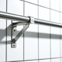 Support d'angle droit plat en fer sur mesure pour profilés, support en L pour meubles, en métal et en acier
