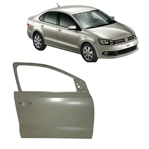 Aftermarket brand new front car doors auto steel door for Polo russia style 2012 2016 OEM 6RU831056