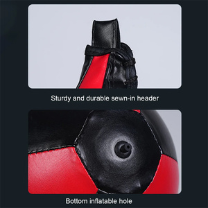 Boxe balle <span class=keywords><strong>de</strong></span> vitesse sac <span class=keywords><strong>de</strong></span> boxe suspendu en cuir PU balle réflexe soulagement du Stress sac <span class=keywords><strong>de</strong></span> <span class=keywords><strong>frappe</strong></span> pour enfants adultes - Product Image 6