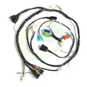 Motorcycle Kawasaki Z1 Main Center Tail Light Wiring Harness Kit