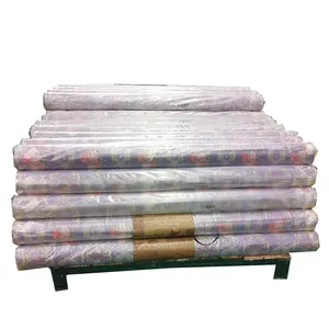 Ucuz fiyat kolay lnstall plastik muşamba döşeme ruloları pvc yastık vinil mat ev için kapsayan