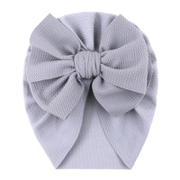 Chapeaux turban doux avec nœud beignet pépinière hôpital casquettes bonnets bonnets pour bébé filles nouveau-nés nourrissons tout-petits