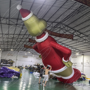 Ngoài trời lớn giáng sinh <span class=keywords><strong>Santa</strong></span> Claus <span class=keywords><strong>Inflatable</strong></span> trang trí grinch <span class=keywords><strong>Inflatable</strong></span> - Product Image 5
