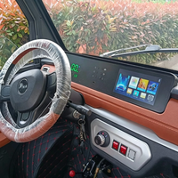 Camionnette électrique compacte HZWC, fabriquée au Shandong, 2 portes, économique, avec benne basculante, autonomie de 101 à 200 km