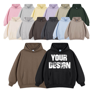 <span class=keywords><strong>Sweat</strong></span>-shirt à capuche surdimensionné pour <span class=keywords><strong>homme</strong></span> en molleton 100% coton de haute qualité, logo personnalisé, écologique, couleur unie, automne - Product Image 2