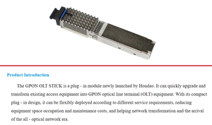 Module <span class=keywords><strong>OLT</strong></span> GPON FTTH à brancher - Nouveau <span class=keywords><strong>SFP</strong></span> Mini <span class=keywords><strong>OLT</strong></span> portable pour FTTH Fibre Optique - Product Image 4