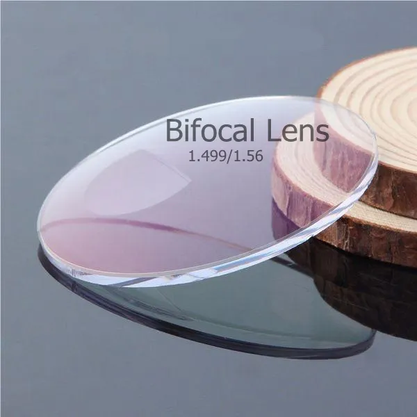 Danyang wholesale price 1.56 flat top eyeglasses lens bifocal HMC optical lenses