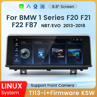 HFmidia 2026 Sistem Linux Baru 8.8 inci Untuk BMW Seri 1 Seri 2 M1 F20 F21 F22 F87 NBT EVO Wireless CarPlay Pemutar Video Mobil Otomatis