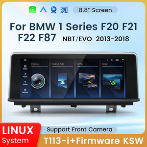 HFmidia 2026 ระบบลินุกซ์ใหม่ ขนาด 8.8 นิ้ว สำหรับรถยนต์ BMW ซีรีส์ 1 ซีรีส์ 2 M1 F20 F21 F22 F87 NBT EVO เครื่องเล่นวิดีโอในรถยนต์แบบไร้สาย CarPlay - Product Image 2