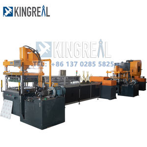 KINGREAL 600 * 600MM金属天井タイル製造ライン天井パネル製造機アルミニウム天井タイルライン - Product Image 3
