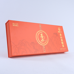 Boîte cadeau rigide magnétique de luxe personnalisée, style <span class=keywords><strong>livre</strong></span> de thé chinois, avec couvercle à rabat et insert en papier, couleur unie - Product Image 5