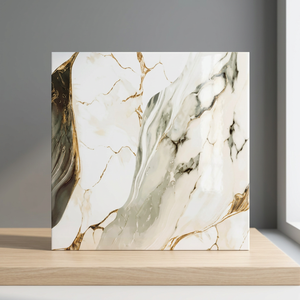 Carreaux de sol en céramique mate rustique 400x400mm, semi-porcelaine, émaillés numériquement, antidérapants, pour la décoration intérieure - Product Image 2